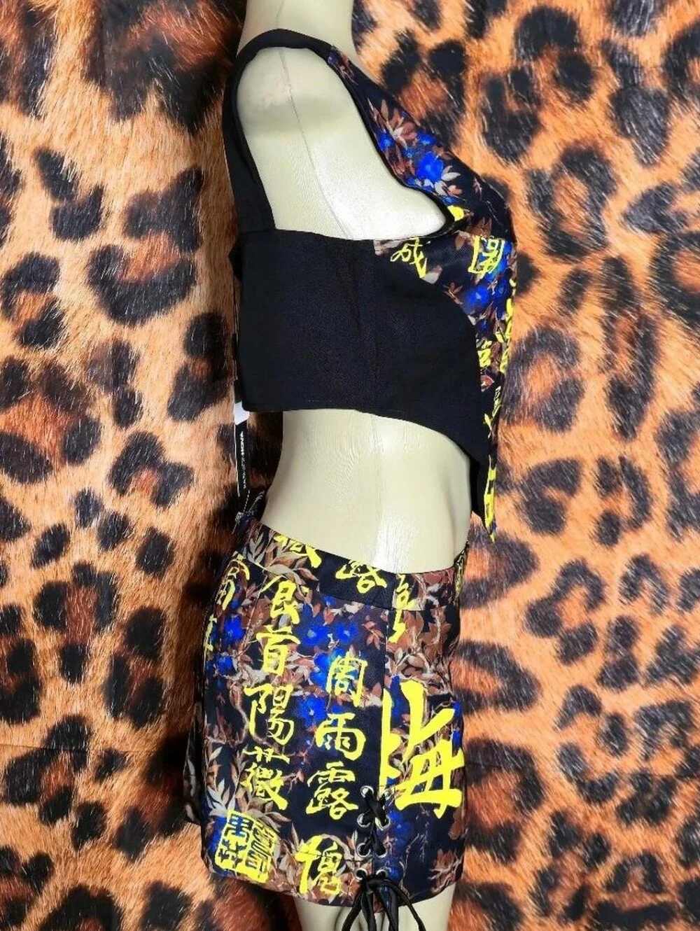 Dolls Kill/Fashion Nova Top/Skirt Set Bundle (Size L)
